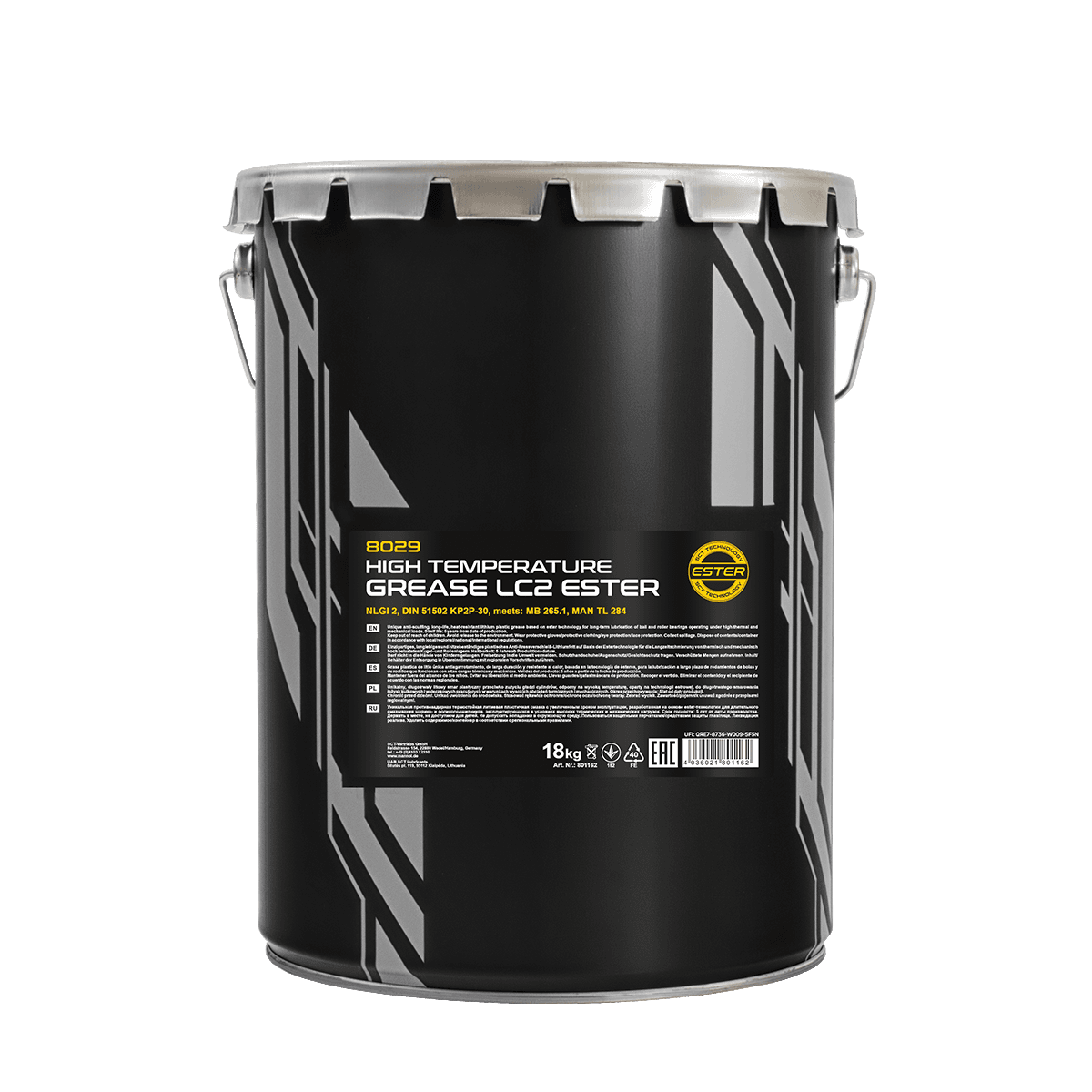 8029-18 MN LC-2 High temperature grease 18 kg