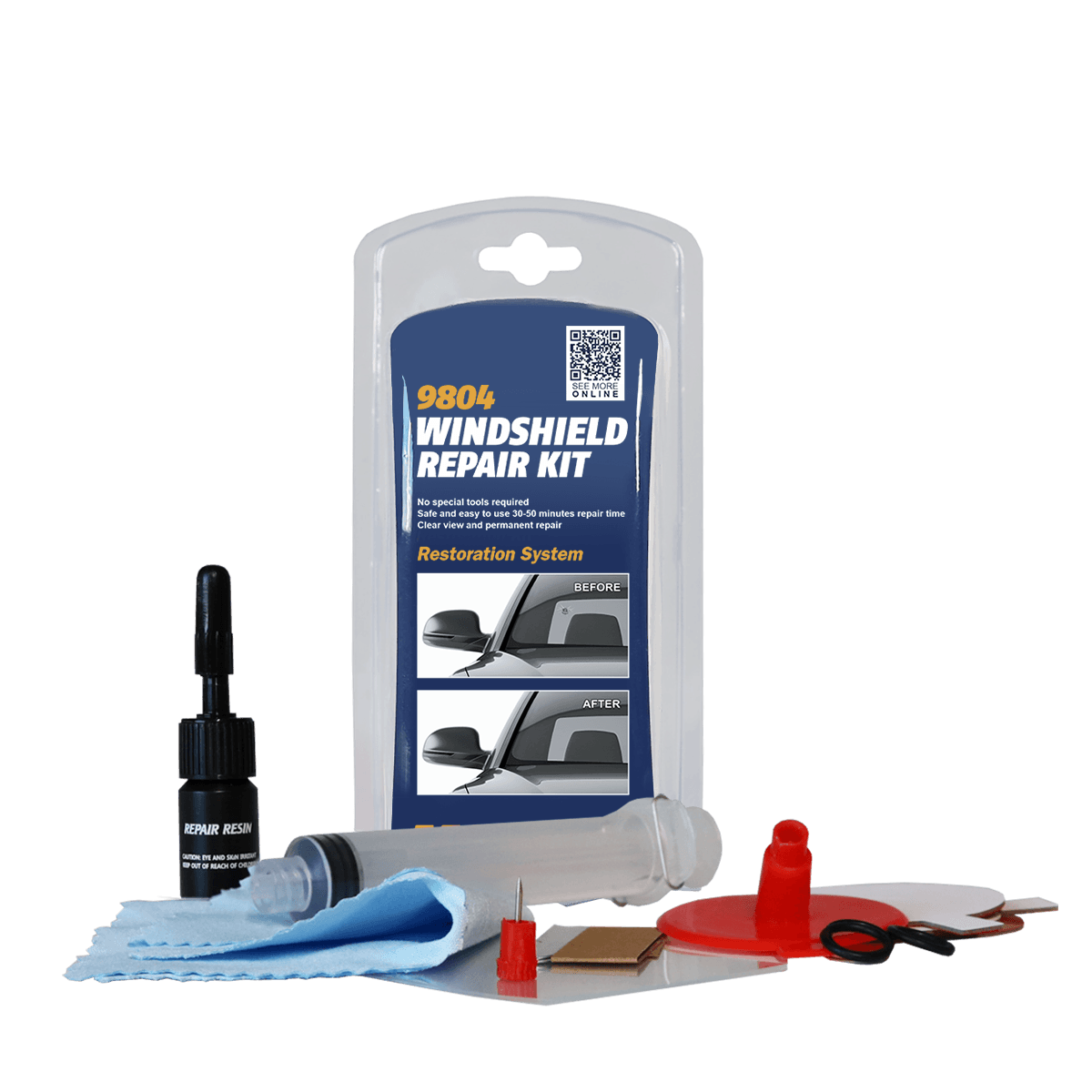 9804 Windshield Repair Kit