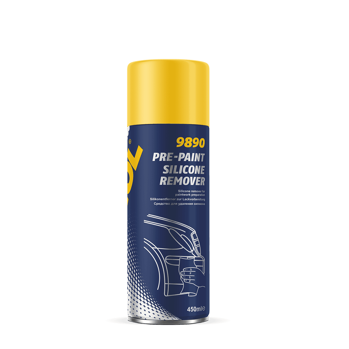 9890 Pre-Paint Silicone Remover (0,45)