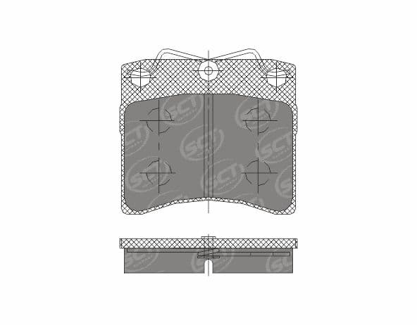 SP 169 PR Placute de frina