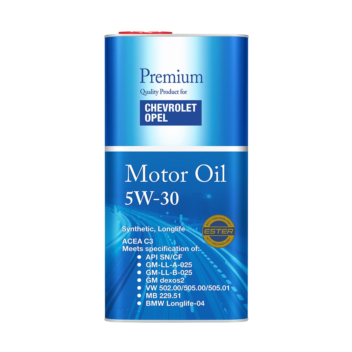 6717-5ME Fanfaro Chevrolet Opel 5W-30 (metal) 5L