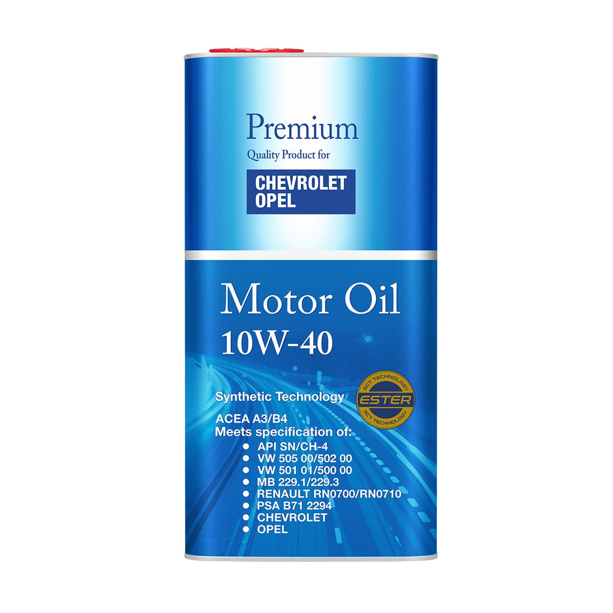 6720-5ME Fanfaro Chevrolet Opel 10W-40 (metal) 5L