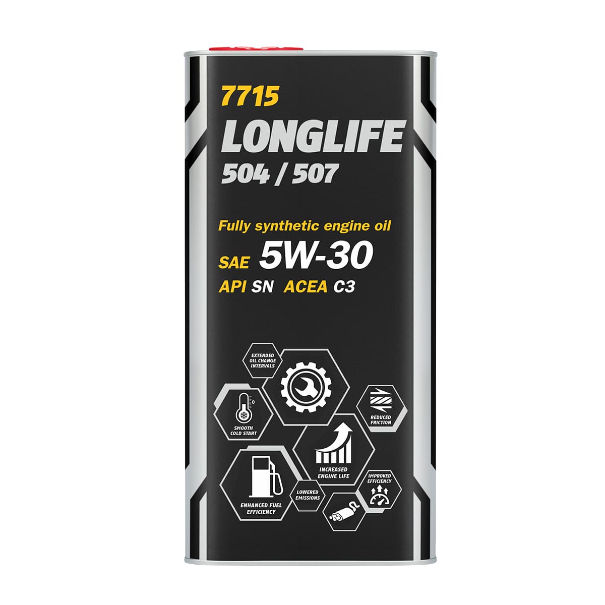 7715-5ME LONGLIFE 504/507 5W-30 (Металл) 5L
