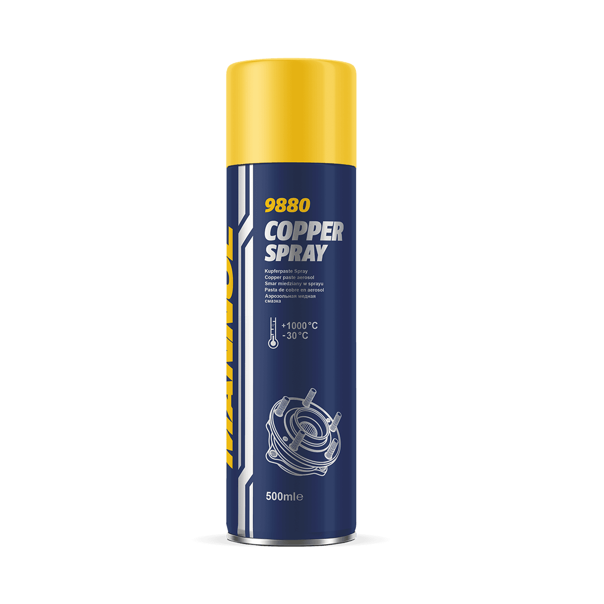 9880 Copper spray 0.5 L