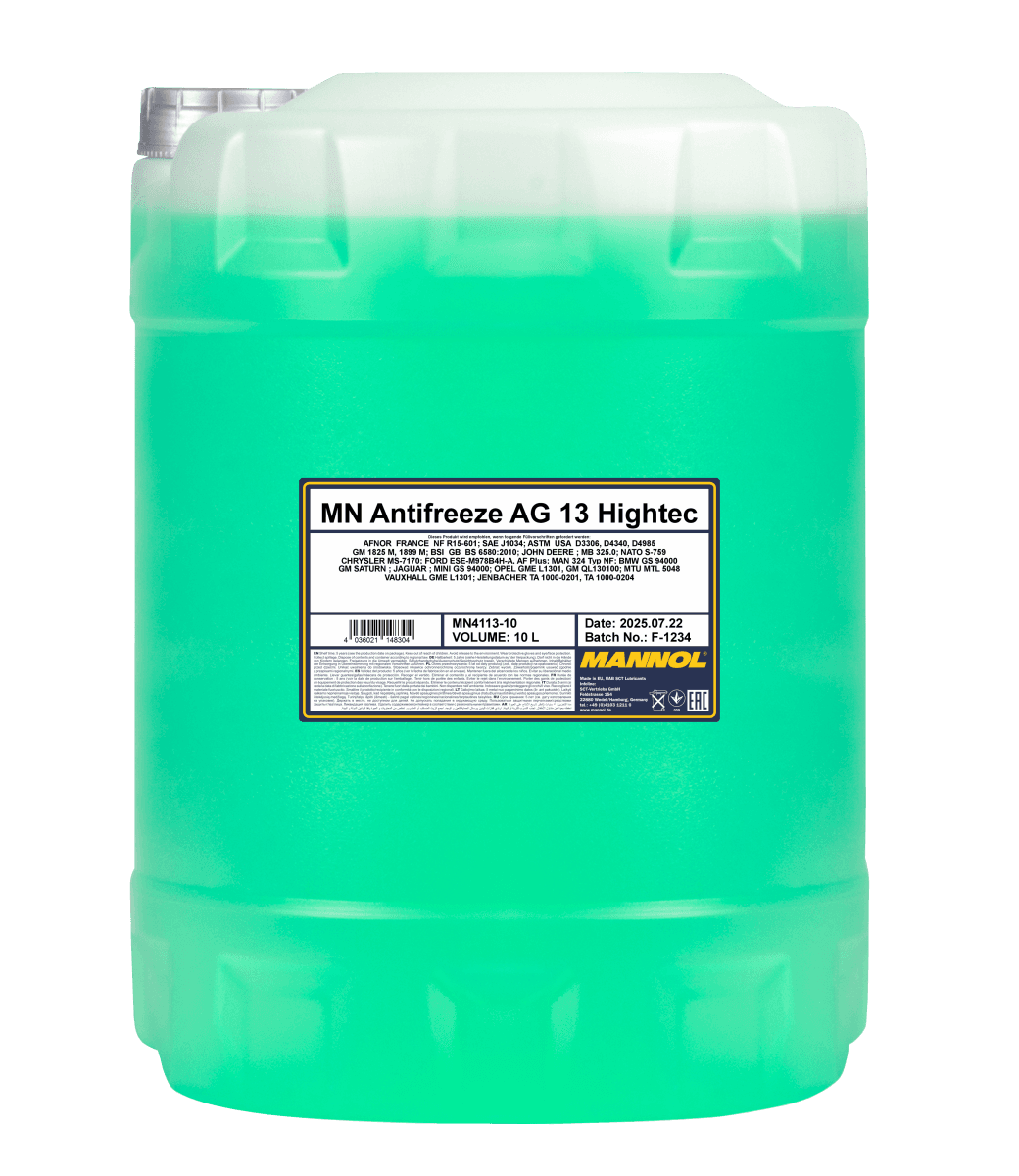 4113-10 Concentrate AG13 (green) 10L