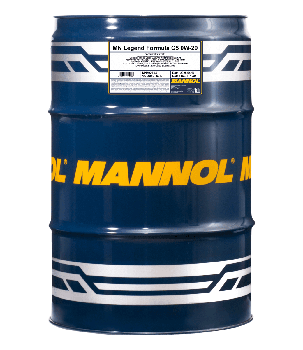 7921-60 LEGEND FORMULA C5 0W-20 60L